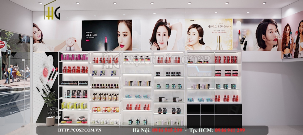 thiet ke shop my pham minh chau 8